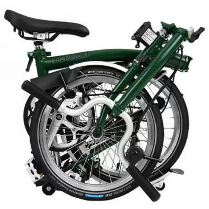 Brompton C-Line M6L Katlanır Bisiklet Racing Green