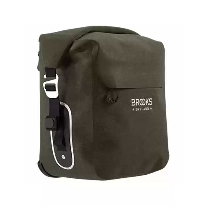 Brooks Scape Küçük Arka Bisiklet Pannier 10-13 Litre Çamur Yeşili - BPA01PLA0S401