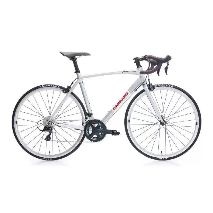 Carraro Freccia 28 Jant 18 Vites 52 Cm Yol Bisikleti - Gümüş-Beyaz-Kırmızı-Siyah
