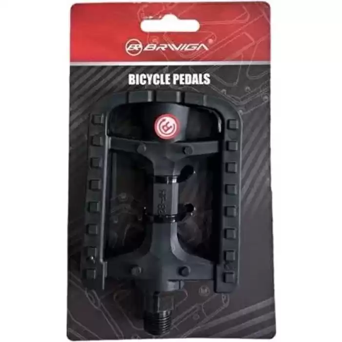 Brıvıga Pedal HF-826 Mtb/Trekkıng Tek Parça Plastik Siyah