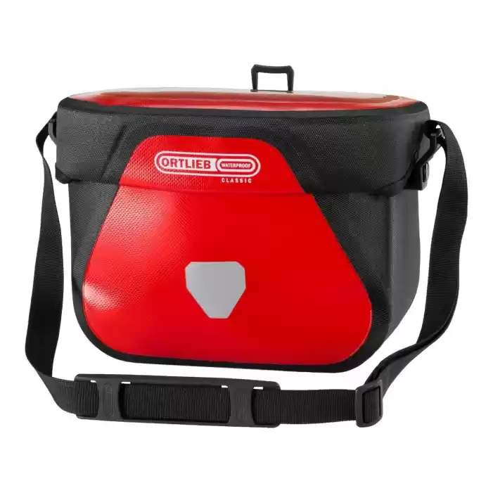 ORTLIEB F3129 Gidon Çantası Ultimate Six Classic 6,5L Red - Black