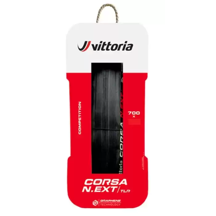 VITTORIA Lastik Corsa N.EXT 28 | 700 x 26C Grafen 2.0 11A00393 - Siyah