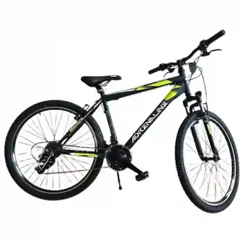 Bianchi Adrenaline 26 Jant 21 Vites 46 Cm V-Fren Dağ Bisikleti-Mat Siyah-Beyaz-Yeşil