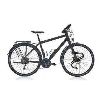 Carraro CR-T World 28 Jant 30 Vites 51 Cm Hidrolik Disk Fren Bisiklet-Mat Antrasit - Kırmızı