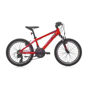 Carraro Force 200 20 Jant 21 Vites 29 Cm V-Fren Çocuk Bisikleti-Mat Kırmızı-Siyah