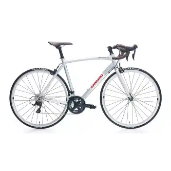 Carraro Freccia E.Yarış 28 Jant 56 Cm 18 Vites Yol Bisikleti-Gümüş-Beyaz-Kırmızı-Siyah