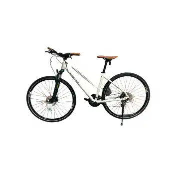 Carraro Sportive 226 28 Jant 24 Vites 46 Cm Hidrolik Disk Fren Şehir Bisikleti- Mat Bej-Kahverengi-Yeşil