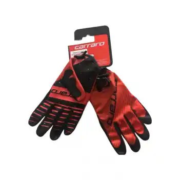 Carraro Uzun Parmak Eldiven Kırmızı Small - PK-3016