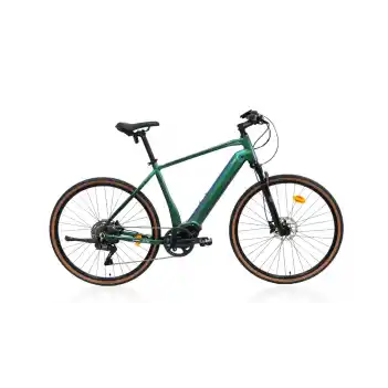 Carraro E-Sportive X Pro 28 Jant 10 Vites 52 Cm DI2 Hidrolik Fren Elektrikli Bisiklet - Yeşil-Turkuaz-Mor-Turuncu-Gümüş