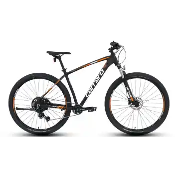 29 Carraro Daytona 909 9v H.Disk Fren Dağ Bisikleti 44cm - Mat Siyah-Beyaz-Turuncu