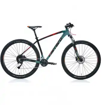 Carraro Bıg 2918 29 Jant 18 Vites 48 Kadro HD Fren Dağ Bisikleti - Mat Antik Yeşil - Siyah-Kırmızı