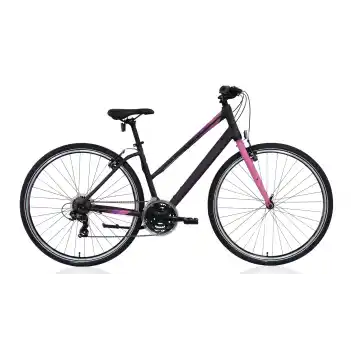 Carraro Sportive 322 28 Jant 21 Vites 48 Cm V-Fren Şehir Bisikleti - Mat Mürdüm-Pembe