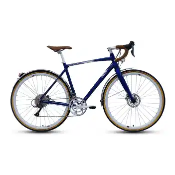 Carraro Townsman 28 Jant 16 Vites 50 Cm Mekanik Fren Şehir Bisikleti-Koyu Mavi-Krom