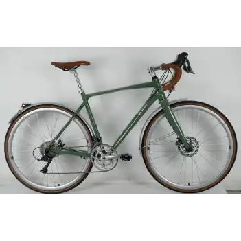 Carraro Townsman 28 Jant 16 Vites 52 Cm Mekanik Fren Şehir Bisikleti-Koyu Yeşil-Krom