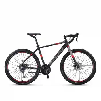 Mosso Claris GVL270 27.5 Jant 16 Vites 53 Cm Hidrolik Fren Şehir Bisikleti-Siyah-Kırmızı