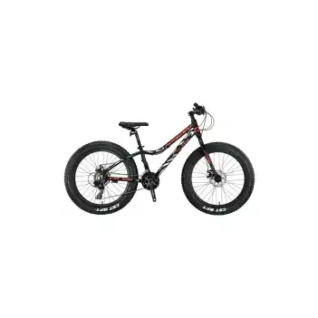 Kron FXC 500 - 24 MTB - 13 - 21 Vites - M.DISC - Mat Siyah-Neon Turuncu/Gri