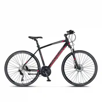 Mosso Legarda 2330 MSM 28 Jant 51 Cm Hidrolik Disk Fren Şehir Bisikleti - Siyah-Kırmızı