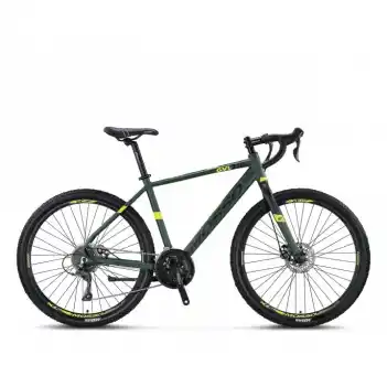 Mosso Claris GVL270 27.5 Jant 16 Vites 53 Cm Hidrolik Fren Şehir Bisikleti-Haki-Lime