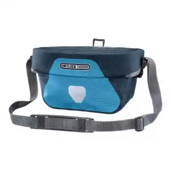 ORTLIEB F3633 Gidon Çantası Ultimate Six Plus 5L Kot-Çelik Mavi