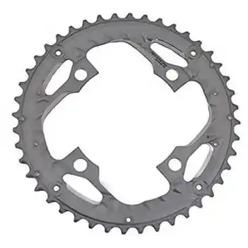 SHIMANO DEORE LX FC-T671 Gümüş için (48-36-26T için) (C/G ile) Aynakol dişlisi 48T - Y1NJ98110