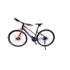 Carraro Sportive 325 28 Jant 24 Vites 40 Cm Hidrolik Disk Fren Şehir Bisikleti-Mat Lacivert-Nar Çiçeği - Kırmızı