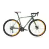 Carraro Gravel G2 28 Jant 20 Vites 48 Cm Hidrolik Fren Gravel Bisiklet-Mat Haki Yeşili-Siyah-Turuncu