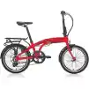 Carraro Flexi 106 20 Jant 6 Vites 32 Cm Katlanır Bisiklet -Kırmızı-Siyah-Beyaz