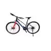 Carraro Sportive 325 28 Jant 24 Vites 44 Cm Hidrolik Disk Fren Şehir Bisikleti-Mat Lacivert-Nar Çiçeği - Kırmızı