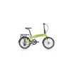 Carrraro Flexi 106 20 Jant 6 Vites 32 Cm V-Fren Katlanır Bisiklet-Lime Yeşil-Siyah-Kırmızı
