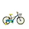Kron Bobcat 20 Jant V-Fren Çocuk Bisikleti - Siyah - Mavi - Açık Sarı