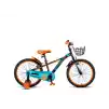 Kron Bobcat 20 Jant V-Fren Çocuk Bisikleti-Siyah-Mavi-Turuncu