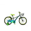 Kron Bobcat 20 Jant V-Fren Çocuk Bisikleti-Siyah-Mavi-Yeşil