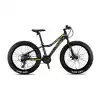 Kron Fxc 500 24 Mtb-13-21 Vites-M.dısc Mat Siyah-Neon Sarı/gri