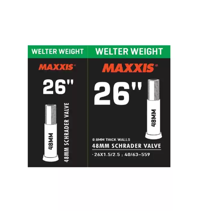 Maxxis İç Lastik 26X1.5/2.5 48 mm SV Kalın Sibop