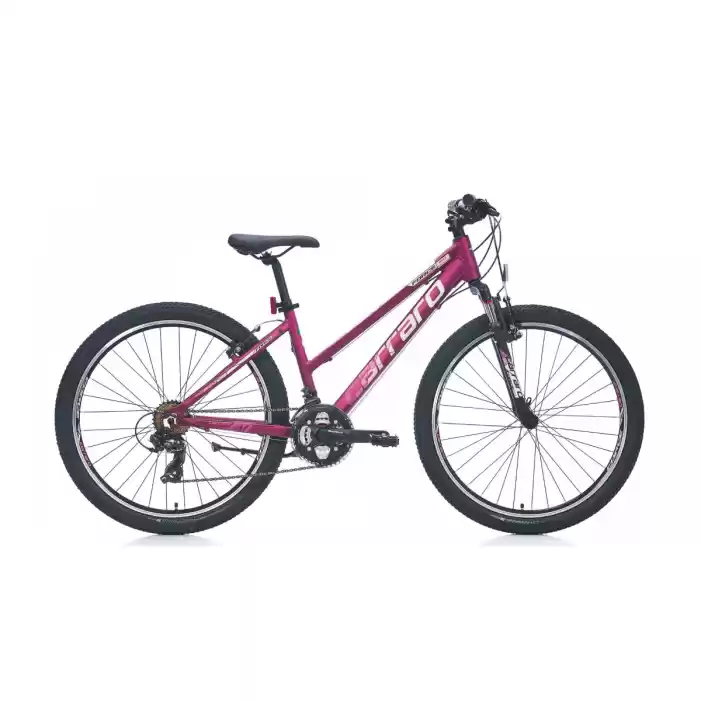 Carraro Force 601 26 Jant 21 Vites 38 Cm V-Fren Dağ Bisiklleti- Mat Mürdüm-Pembe