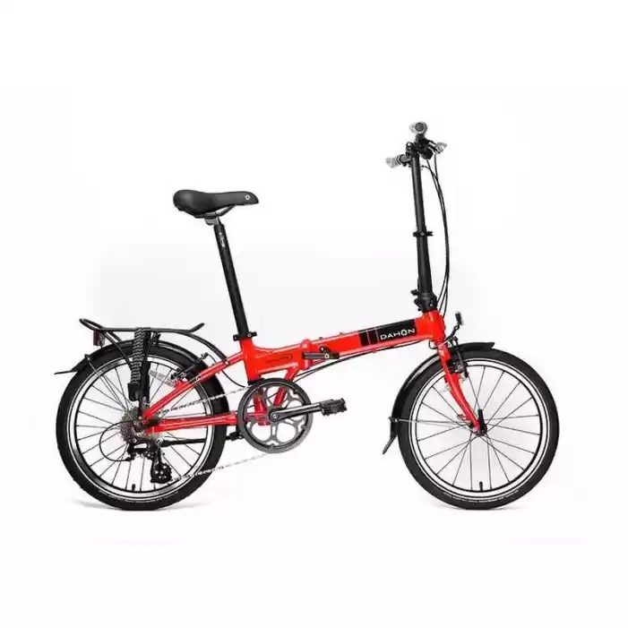 Dahon Vitesse D8 Katlanır Bisiklet-Kırmızı