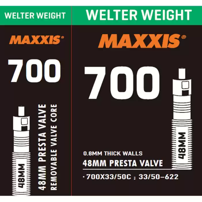 Maxxis Welter Weight 28 Jant İç Lastik Presta (İnce) Sibop 48mm