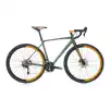 Carraro Gravel G2 28 Jant 20 Vites 50 Cm Hidrolik Disk Fren Yol Bisikleti-Mat Haki Yeşili Siyah Turuncu