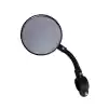 Vona Kelepçeli Ayna Oval FCR-S99-7 Siyah Renk Boyut STD