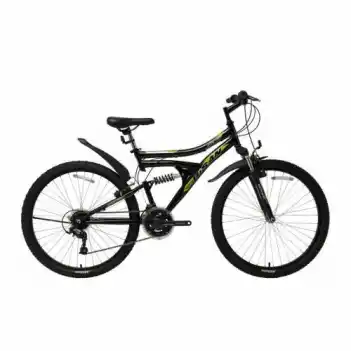 Bisan MTS-4300 24 Jant 21 Vites 38 Cm V-Fren Dağ Bisikleti-Siyah-Sarı