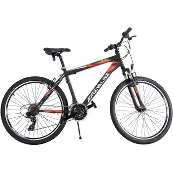Bianchi Adrenaline 26 Jant 21 Vites 46 Cm V-Fren Dağ Bisikleti-Mat Siyah-Kırmızı