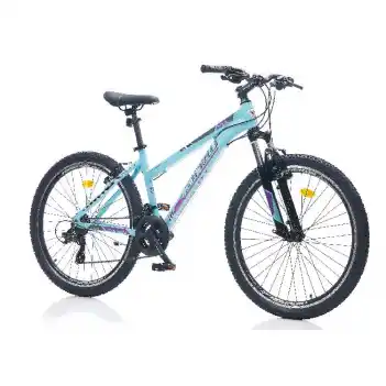 Corelli Via Lady 1.1 24 Jant 21 Vites 33 Cm Çocuk Dağ Bisikleti - Turkuaz-Mor
