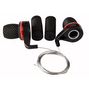 S-Shine Grıpshıft Cırcırlı Sağ-Sol SSYY-04B Vites Kolu - Siyah