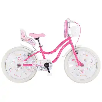 Salcano Muki 20 Jant Kız Çocuk Bisiklet Pembe-Beyaz