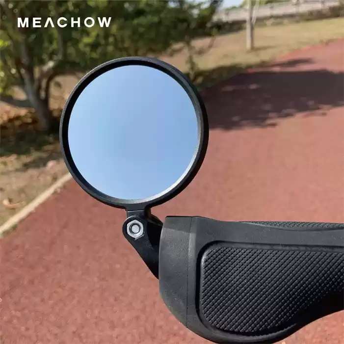 Meachow ME-001S 65mm Bisiklet Aynası Gidon İçi Montaj Gümüş Lens