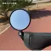 Meachow ME-001S 65mm Bisiklet Aynası Gidon İçi Montaj Gümüş Lens