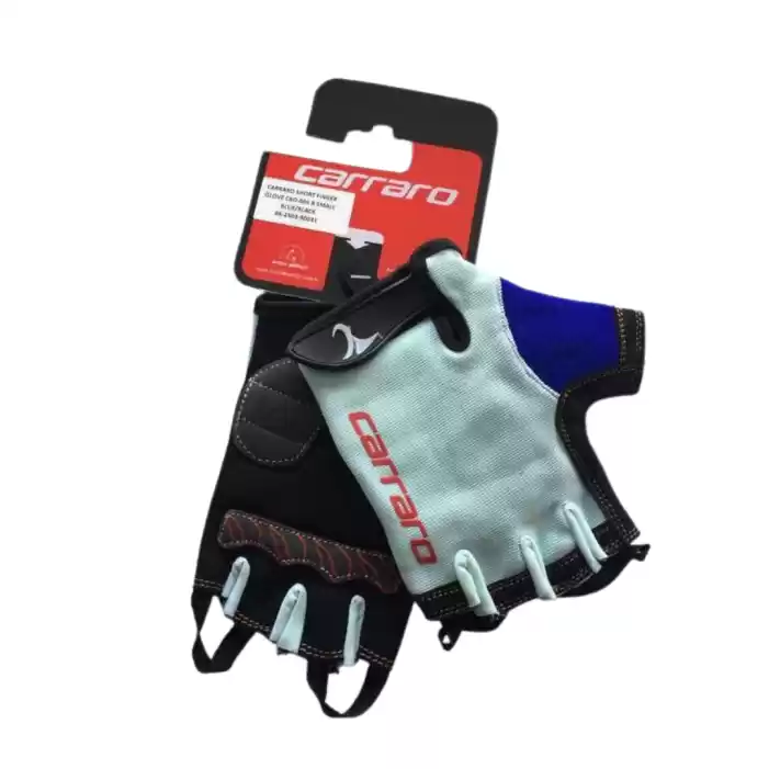 Carraro Kısa Parmak Eldiven Mavi Large- CRO-004