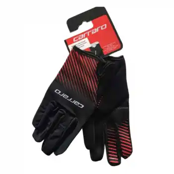 Carraro Uzun Parmak Eldiven Kırmızı Small-CR-2142