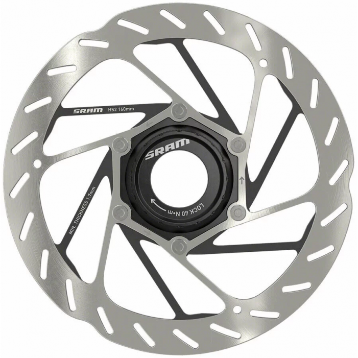 Sram Centerline Rotor 160mm SRAM Centerline Rounded XR Center Lock