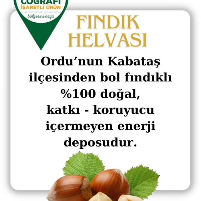 Kabataş Fındık Helvası 1 KG